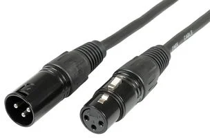 כבל הגברה PULSE PLS00268 - XLR 3P (M) ~ XLR 3P (F) - 5M - DMX