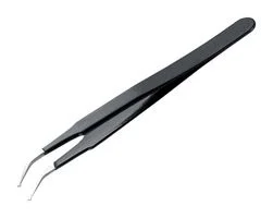 פינצטה מקצועית אנטי סטטית - מכופפת - ESD 12 SMD SA