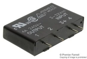 ממסר SPST-NO , 24VAC ~ 280VAC , 4A - SSR