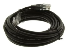 כבל רשת יצוק CAT5E 5M - בידוד שחור