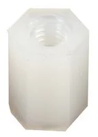 ספייסר משושה פלסטיק נקבה/נקבה M3 X 8MM