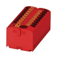 מחבר טרמינל בלוק - PTFIX 6/12X2,5 RD - 13 POLE , 24A , 500V