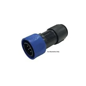 מחבר תעשייתי PXP4011/08P/5560 - חיבור לכבל - פין זכר - 8 מגעים