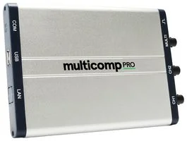 אוסצילוסקופ מבוסס מחשב - 2 ערוצים - MULTICOMP PRO MP720017 - 25MHZ
