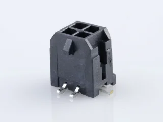 מחבר MOLEX להלחמה למעגל מודפס - סדרת MICRO-FIT - זכר 24 מגעים