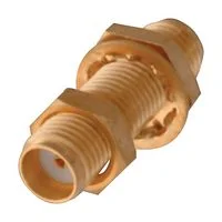 מתאם RF קואקסיאלי - SMA נקבה ל-SMA נקבה - 50 אוהם - Bulkhead ישר