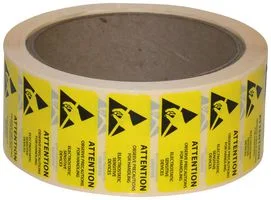 גליל מדבקות סימון אנטיסטטיות - 16X38MM