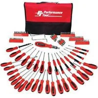 סט מברגים וביטים איכותי - 100 יחידות - PERFORMANCE TOOL W1721