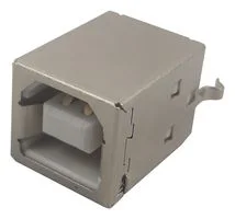 מחבר USB Type B USB 2.0 - שקע 4 פינים - התקנת חור עובר אנכית