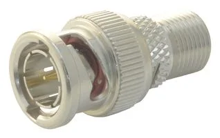 מתאם קואקסיאלי - F TYPE SOCKET - BNC PLUG