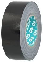 סרט חבלה שחור מבד - רוחב 50 מ''מ - AT175 GLOSS CLOTH