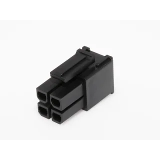 מחבר MOLEX ללחיצה לכבל - סדרת MEGA-FIT - נקבה 4 מגעים