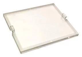 כיסוי שקוף לקופסת זיווד - DIN RAIL - D3MG - 42X49X2.5MM