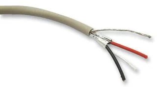 כבל פיקוד גמיש - 8 גידים 26AWG + סיכוך אלומיניום גליל 100 מטר