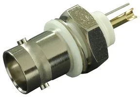 מחבר קואקסיאלי BNC 50 ohm - שקע פאנל ישר