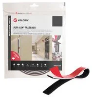 גליל ולקרו דביק שחור - VELCRO AL - HOOK & LOOP 25MM X 3M