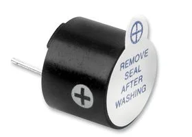 זמזם פיאזו למעגל מודפס - THROUGH HOLE - 4~8V - 85DB