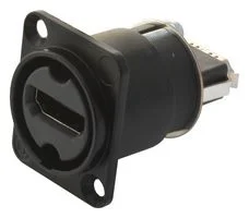 מתאם לפנל - (NAHDMI-W-B - HDMI 1.4 (F) ~ HDMI 1.4 (F