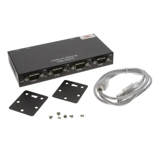 מתאם USB מהיר ל-4 יציאות RS422 תעשייתי