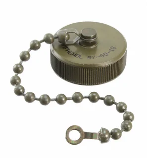 מכסה מגן - גודל 18 - למחבר MIL-SPEC עגול