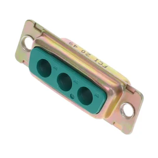 מחבר D-SUB קומבינציה DA-3W3 שקע 3 פיני כוח