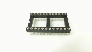 תושבת ''DIP 0.6 לרכיבים - 40 מגעים