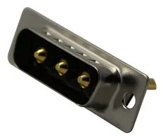 מחבר D-TYPE COMBO IP67 - זכר להלחמה לכבל - 20A - DA-3W3
