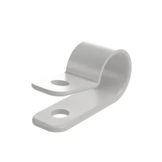 מהדק כבלים - קליפס P - הברגה - 9.5mm - ניילון 6.6
