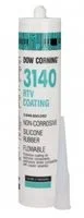 משחת סיליקון RTV - מזרק 310 מ''ל - DOW CORNING 3140 CLR
