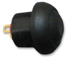 מפסק לחיצה לפנל - מוגן מים SPST N/O - IP67 - שחור