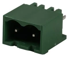 טרמינל בלוק למעגל מודפס - 2 מגעים - 5.08MM PITCH