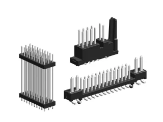מחבר MOLEX להלחמה למעגל מודפס - סדרת SHERLOCK - זכר 6 מגעים