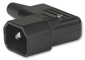 תקע חשמל IEC 10A זוויתי לכבל