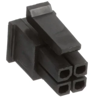 מחבר MOLEX ללחיצה לכבל - סדרת MICRO-FIT - נקבה 4 מגעים