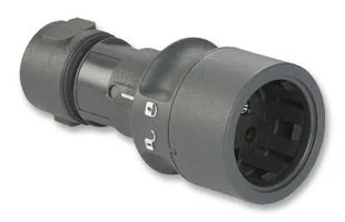 מחבר תעשייתי PXP6010 - זכר להברגה לכבל - פין נקבה - 3 מגעים
