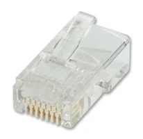 מחבר RJ45 8P8C - זכר ללחיצה לכבל - CAT6