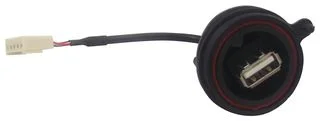 כבל USB תקע Type B ל-תקע לחיצה 132 mm
