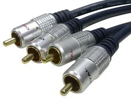 כבל זכר/זכר PRO SIGNAL - 2XRCA - 2XRCA 3M