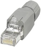 תקע RJ45 Cat5 8P8C IP20 - להרכבה על כבל
