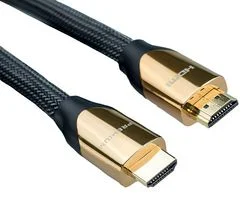 כבל ROLINE GOLD - 1M - HDMI (M) - HDMI (M) - ULTRA HD