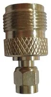 מתאם קואקסיאלי - N TYPE SOCKET - SMA PLUG