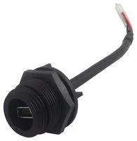 כבל תעשייתי USB - נקבה MINI B ← זכר PX0446 - MOLEX
