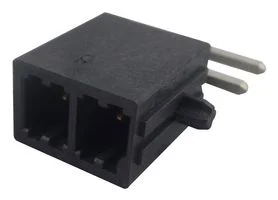 מחבר MOLEX להלחמה למעגל מודפס - סדרת MEGA-FIT - זכר 2 מגעים