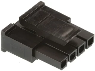 מחבר MOLEX ללחיצה לכבל - סדרת MICRO-FIT - נקבה 4 מגעים