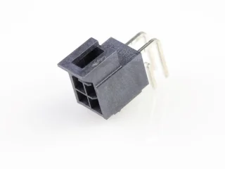 מחבר MOLEX להלחמה למעגל מודפס - סדרת NANO-FIT - זכר 4 מגעים