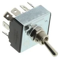 מתג טוגל 16A 4PDT On-On - פאנל