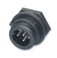 מחבר תעשייתי PX0413PC - זכר להלחמה למעגל מודפס - 6 מגעים