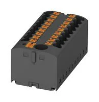 מחבר טרמינל בלוק - PTFIX 6/6X2,5 BK - 7 POLE , 24A , 500V