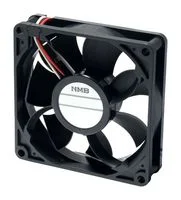 מאוורר צירי DC 12V 80x80x20mm - מיסב כדורי - 36CFM
