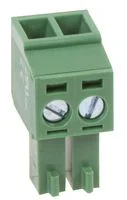 טרמינל בלוק להברגה לכבל - 2 מגעים - 3.50MM PITCH